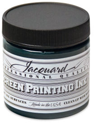 Jacquard inchiostro per serigrafia 118 ml verde per tessuti e carta