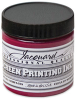 Jacquard inchiostro serigrafico 118 ml magenta pittura tessile creativa