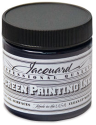 Jacquard inchiostro serigrafico 118 ml blu navy pittura tessile creativa
