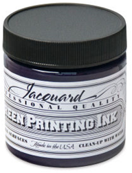 Jacquard inchiostro serigrafico 118 ml viola - vernice tessile creativa