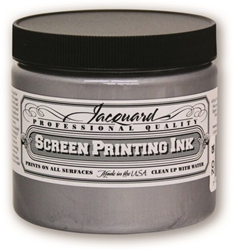 Jacquard inchiostro serigrafico 470 ml argento vernice tessile