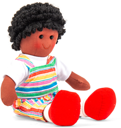 BigJigs bambola Jake bambola morbida - giocattolo colorato per bambini