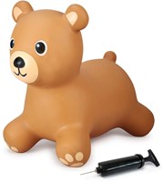 Jamara orsetto saltellante giocattolo con pompa - animale saltellante per bambini-2