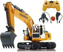 Jamara escavatore Liebherr R936 1:20 veicolo da cantiere RC con accessori