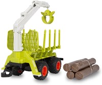 Vedes camion giocattolo trasporto legname con braccio gru 1:24S multicolore-2
