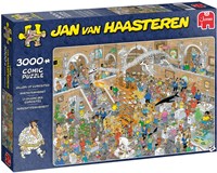 Jumbo puzzle Jan van Haasteren Museo - 3000 pezzi cartone animato-2