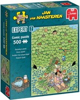 Jumbo puzzle Jan van Haasteren divertimento picnic 500 pezzi cartone animato-2
