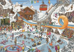 Jumbo puzzle Jan van Haasteren Giochi Invernali 1000 pezzi cartone