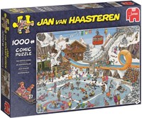 Jumbo puzzle Jan van Haasteren Giochi Invernali 1000 pezzi cartone-2