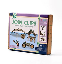 JOIN CLIPS set di costruzione 200 mini planks giocattolo da costruzione