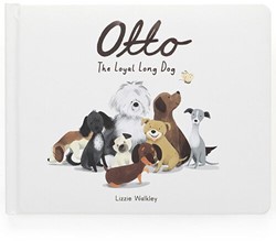 Jellycat Libro Otto Klein, Aber Oho! (Otto il fedele cane lungo)