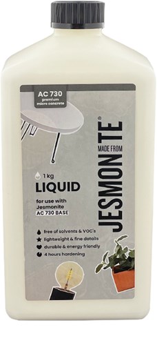 Jesmonite materiale da colata AC730 liquido 1 kg per progetti creativi