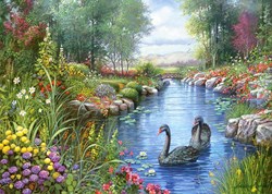 Castorland puzzle Black Swans Andres Orpinas - 1500 pezzi - puzzle
