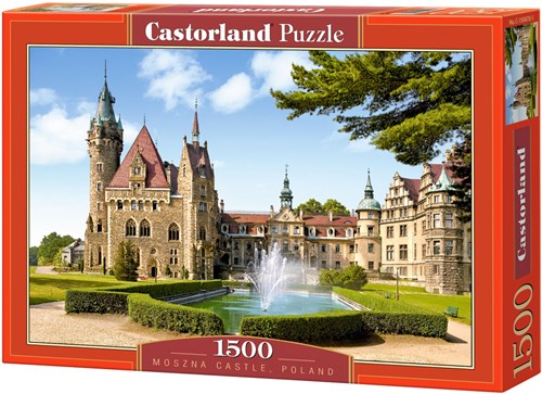Castorland puzzle Castello Moszna Polonia - puzzle 1500 pezzi-2