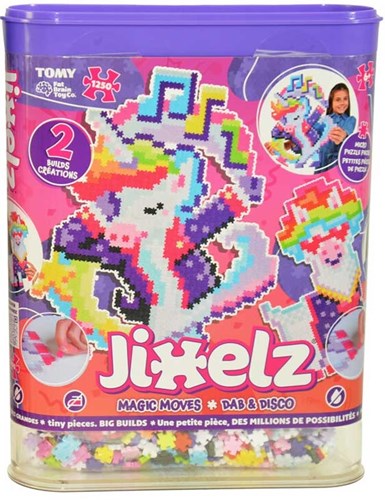 Tomy giocattolo arte pixel Jixelz Magic Moves set 1250 pezzi creativo
