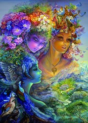 Grafika puzzle Josephine Wall - puzzle The Three Graces - 500 pezzi