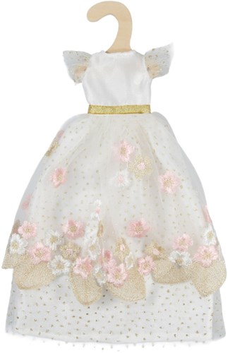 Heless abito bambola fashion ciliegio 29 cm vestito rosa-2