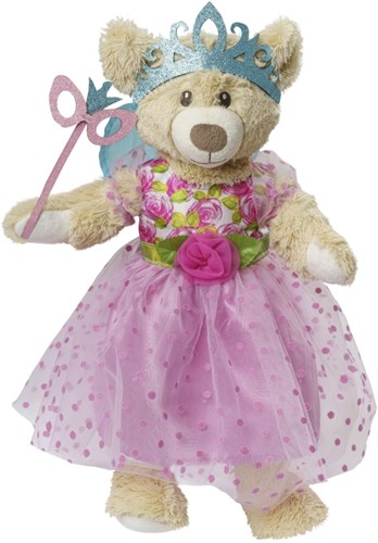 Heless vestito per bambole principessa Lillifee con ali, corona e maschera 35-45cm-2