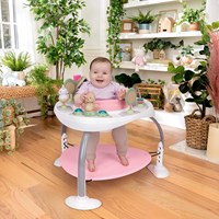 Ingenuity baby activity jumper 3-in-1 rosa divertimento-2