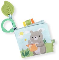 Ingenuity libro morbido peluche Nate multicolore giocattolo sensoriale