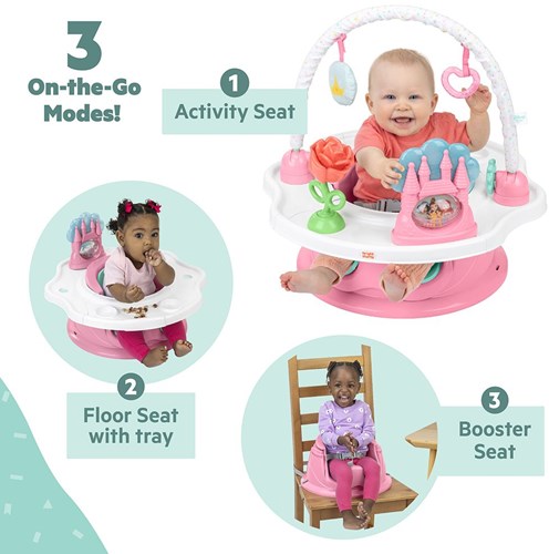 Bright Starts seggiolino bimbo Disney Princess 3-in-1 sedia gioco-3