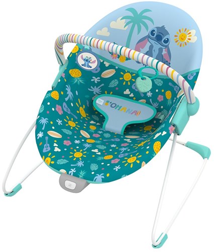 Bright Starts sdraietta per bebè Stitch Ohana Paradise - comfort vibrante-2