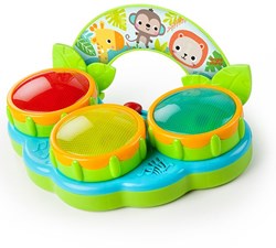 Bright Starts Safari Beats giocattolo musicale tamburo giallo bambino