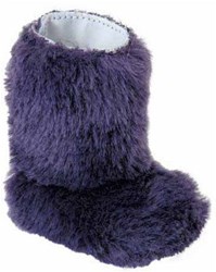 Käthe Kruse stivaletti per bambole viola - Fur Boots per bambole 39-41 cm