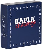 Kapla set di costruzione - KAPLA Challenge Italiano 12 carte sfida 16 tavolette naturali