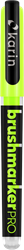 Karin brushmarker - Pro 0210 Neon Yellow Green pennarello per disegno creativo