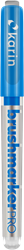 Karin brushmarker - pennarello brush 207 cyan per acquerello e blending