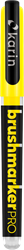 Karin brush pen Brushmarker Pro 6102 Neon Yellow pennarello per disegno creativo