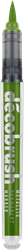 Karin brush pen metallico - Deco Brushmarker Metallic 8536 Light Green