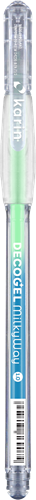 Karin penna gel Milky Way Green - penna gel creativa per disegno e scrittura