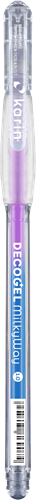 Karin penna gel Milky Way Violet - penna creativa per scrivere e disegnare