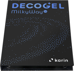 Karin penne gel Milky Way set - 10 colori pastello e fluorescenti