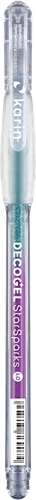 Karin penna gel creativa Decogel 1.0 Star Sparks T. Blue