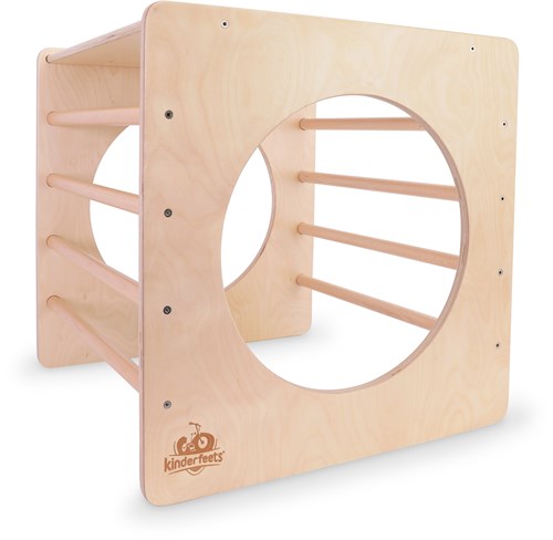 Kinderfeets cubo da arrampicata  - struttura in legno sostenibile per bambini