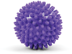Fitness-Mad palla massaggiante spikey - 7cm per rilassamento muscolare e recupero