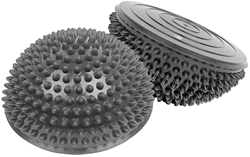 Fitness-Mad balance pods grigio - balance trainer dome coppia 16,5cm
