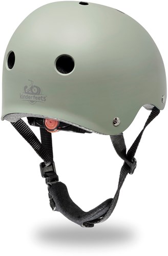 Kinderfeets Casco per bambini per ciclismo / casco per bicicletta per bambini - Argento salvia opaco-2