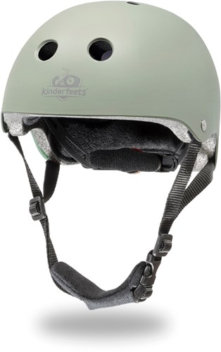 Kinderfeets Casco per bambini per ciclismo / casco per bicicletta per bambini - Argento salvia opaco