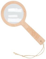 Esschert Design lente d'ingrandimento in legno giocattolo natura FSC