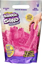 Spin Master Kinetic Sand - Sabbia da gioco rosa cristallo scintillante - 907 grammi