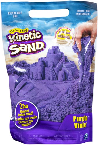 Spin Master Kinetic Sand sabbia da gioco viola 907g giocattolo sensoriale-3