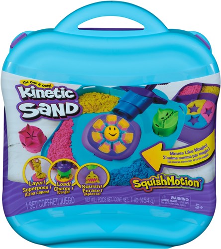 Spin Master sabbia cinetica Squish Motion set giocattolo sensoriale-3