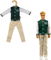 Heless abbigliamento bambola fashion giacca college e pantaloni 29 cm