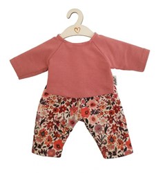 Hollie abbigliamento per bambole set pantaloni e maglietta fiori retrò per bambole