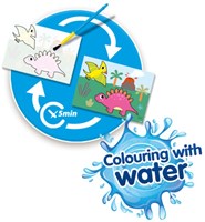 Ses colorare con l'acqua - Dinosauri - Giocattolo creativo per bambini piccoli-3