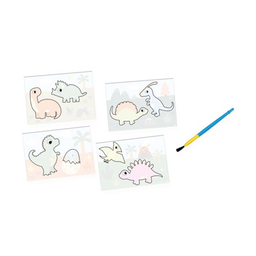 Ses colorare con l'acqua - Dinosauri - Giocattolo creativo per bambini piccoli-2